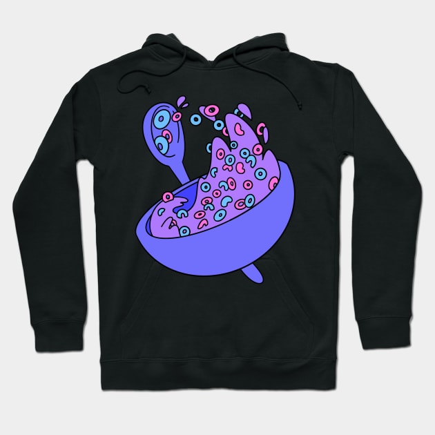 Splashy Cereal Hoodie by Jossly_Draws